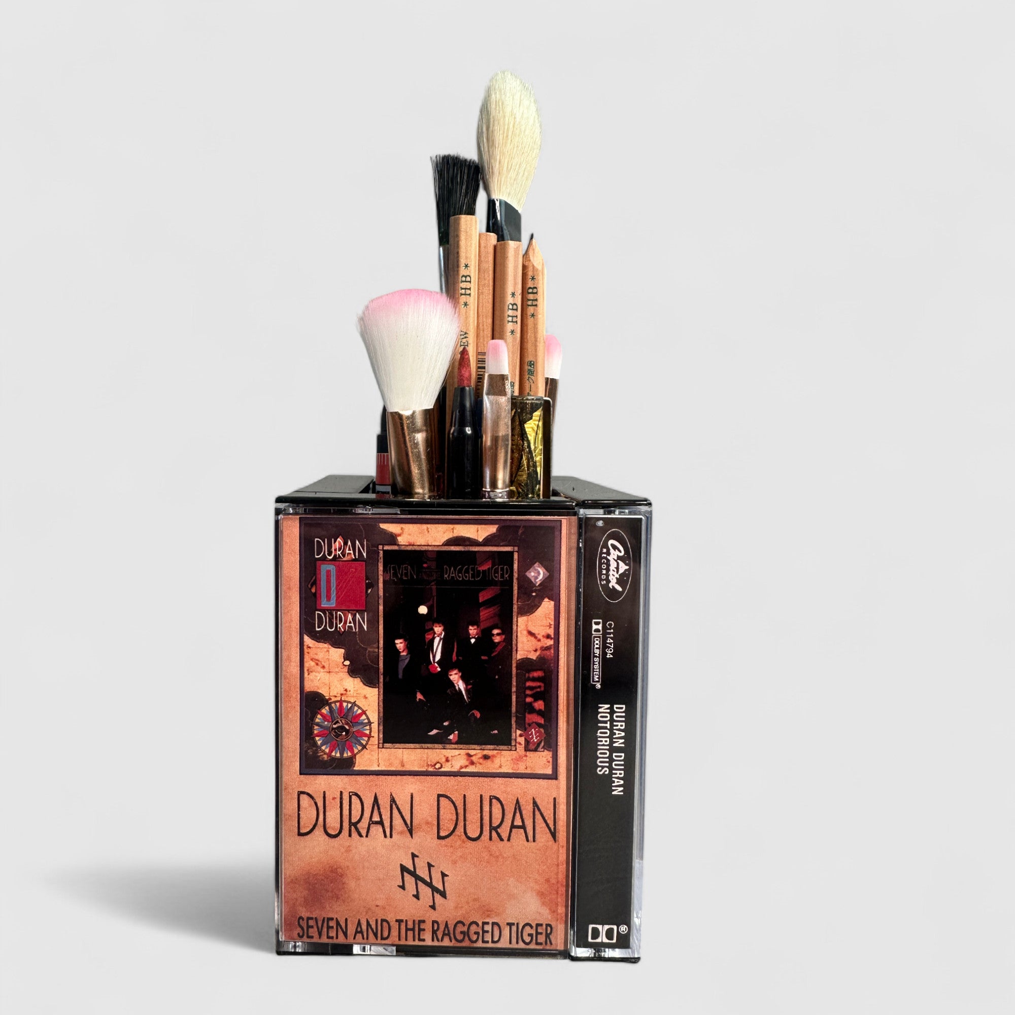 Vintage Duran Duran Cassette Tape Desk Organizer