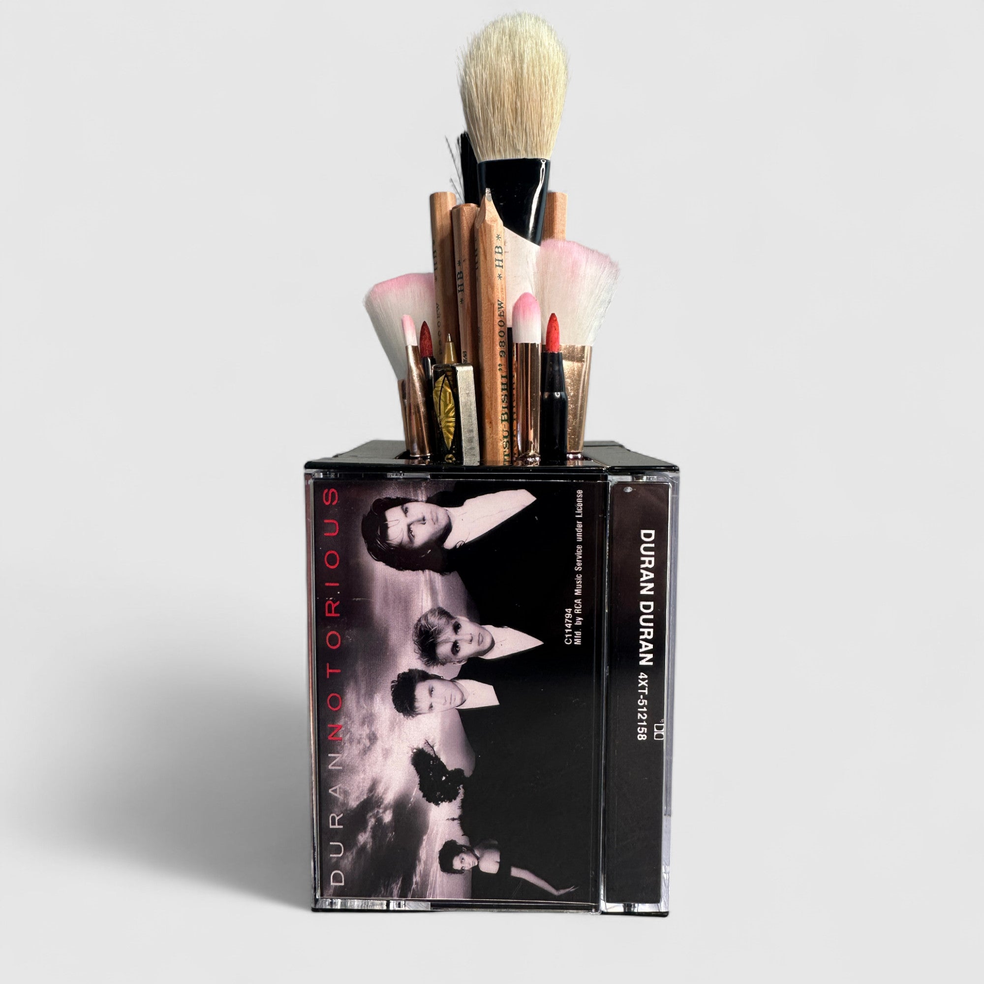 Vintage Duran Duran Cassette Tape Desk Organizer