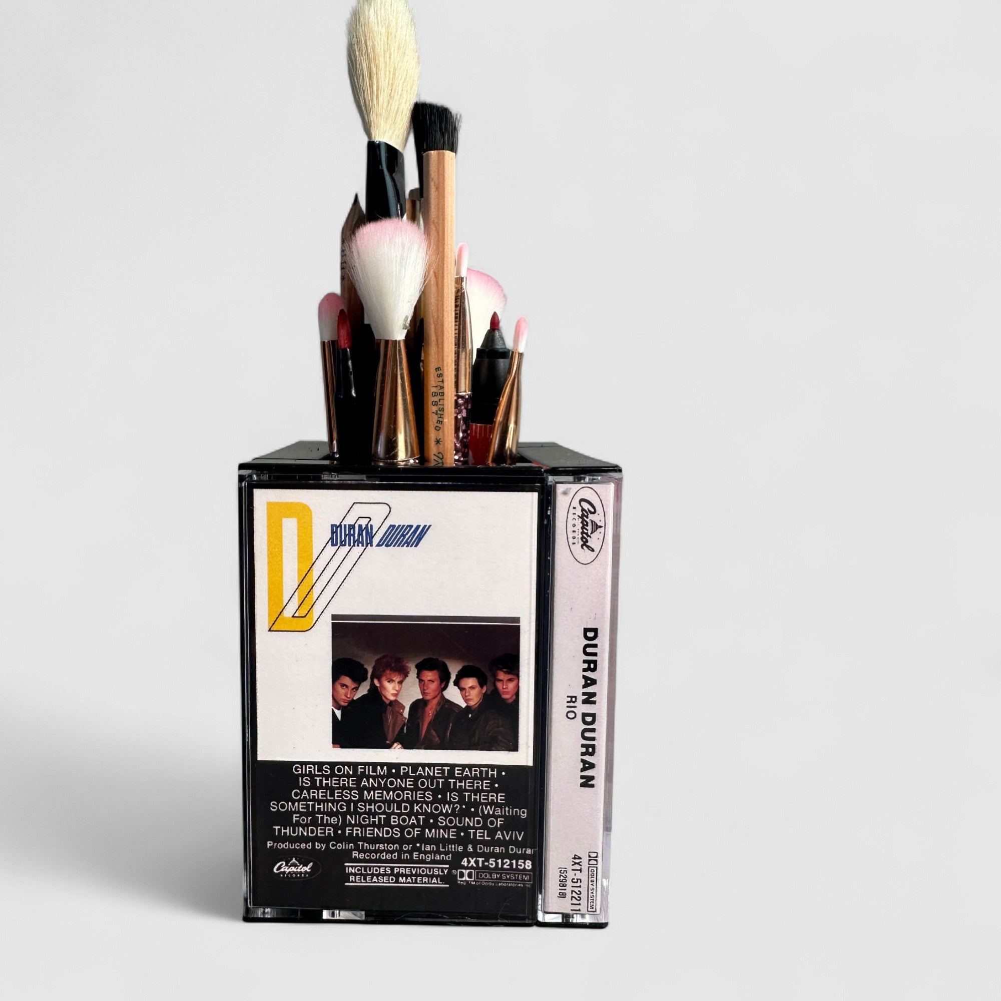 Vintage Duran Duran Cassette Tape Desk Organizer