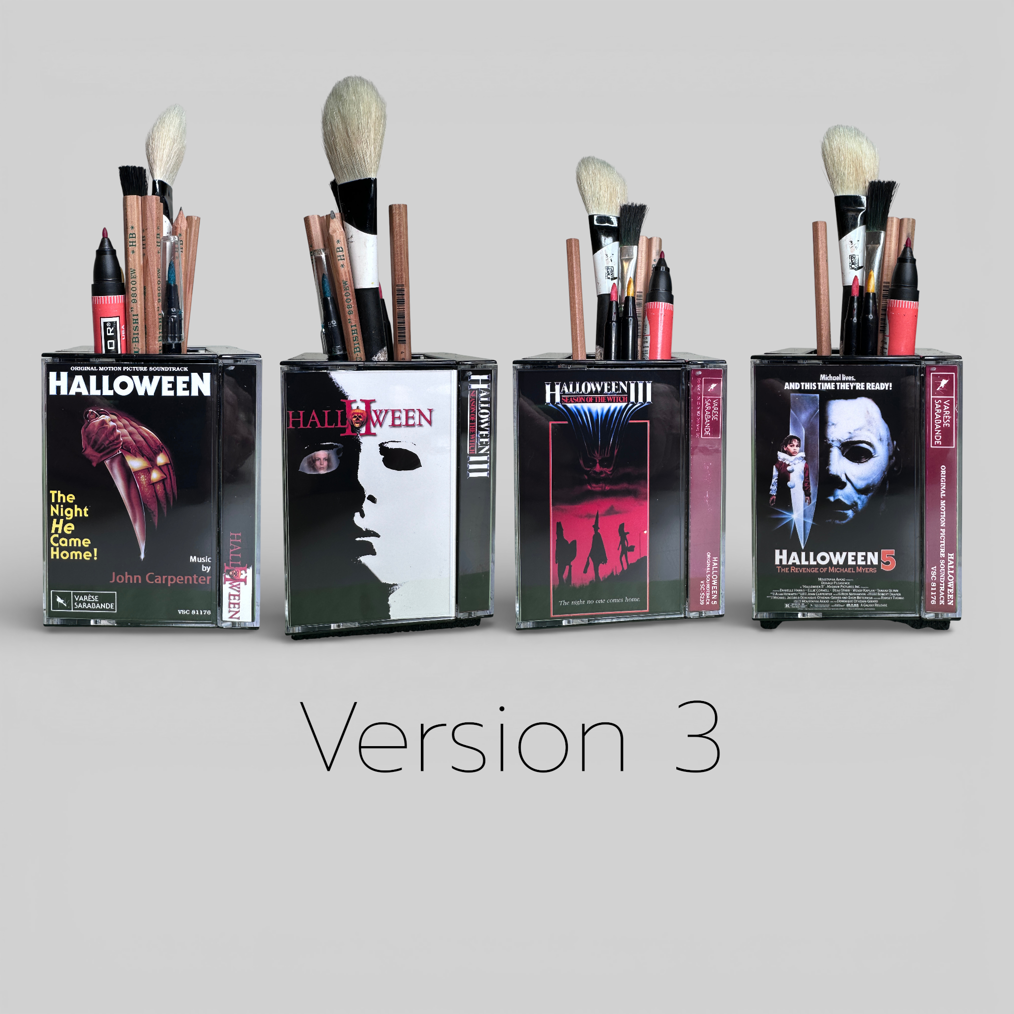 Vintage Horror Movie Desk Organizer