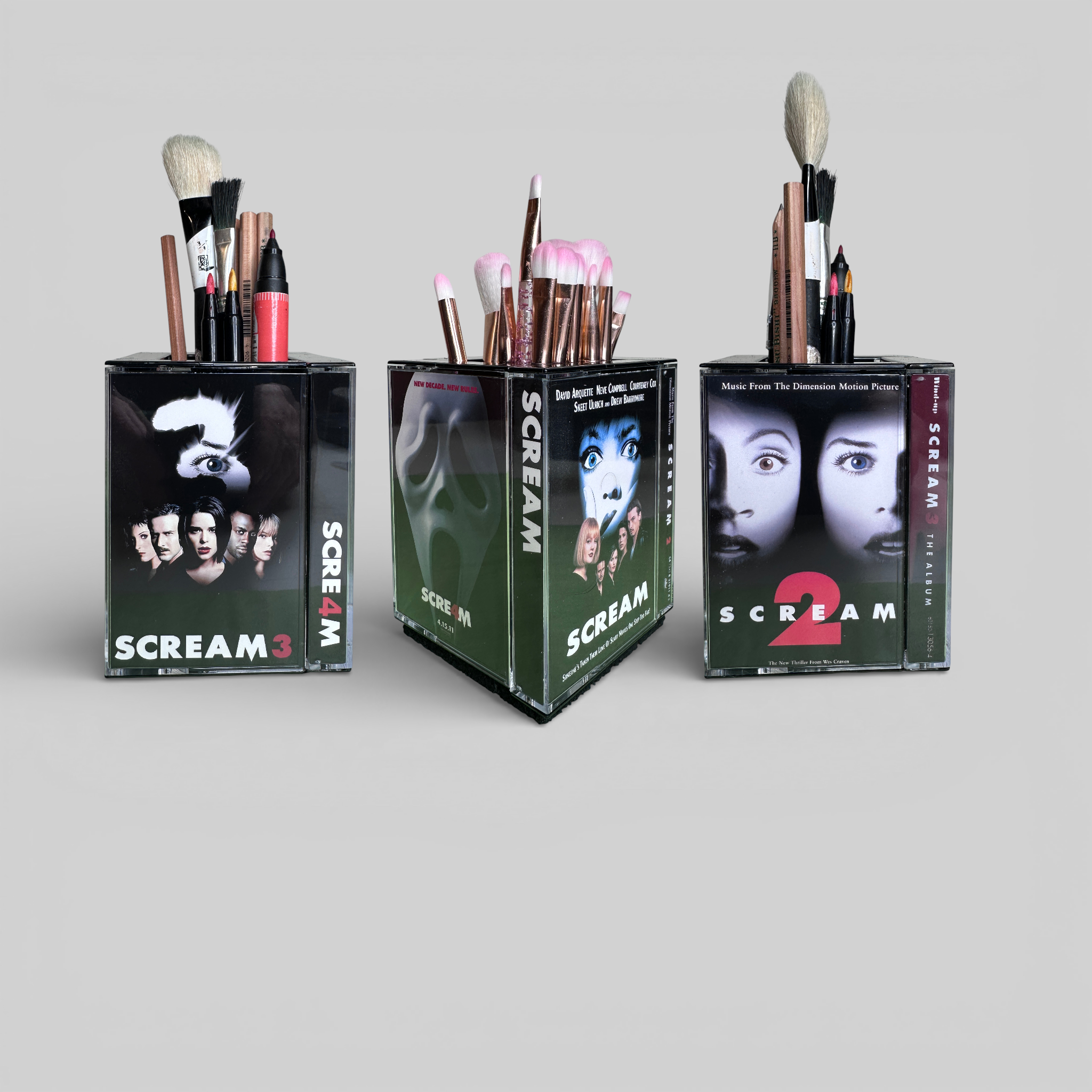 Vintage Horror Movie Desk Organizer