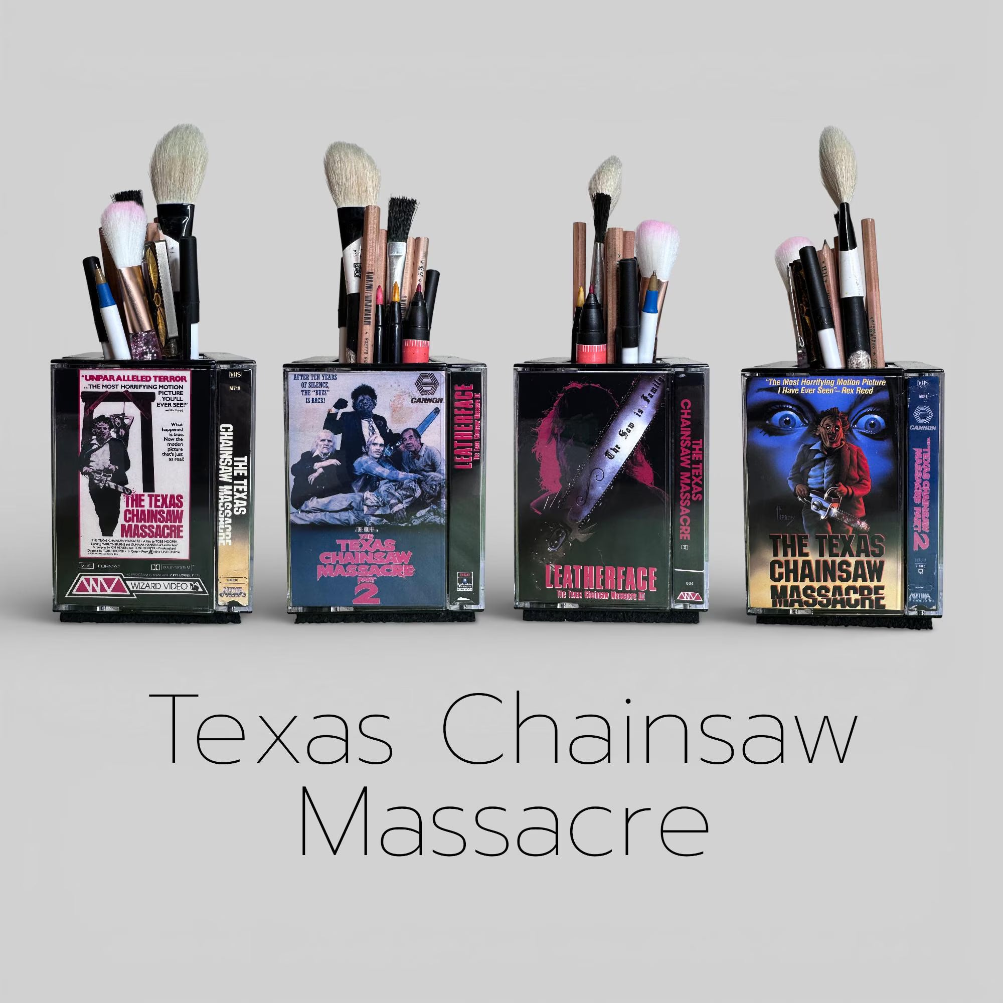 Vintage Horror Movie Desk Organizer